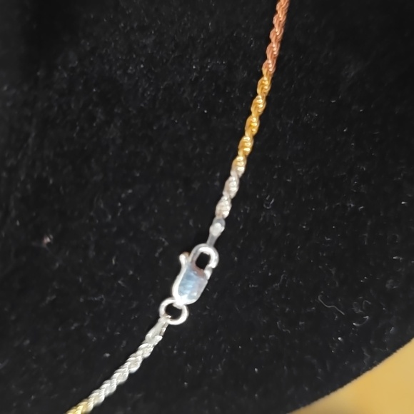 Lux Inspired With 9.25 Sterling Silver Necklace  20 In Size NWOT - Picture 5 of 6